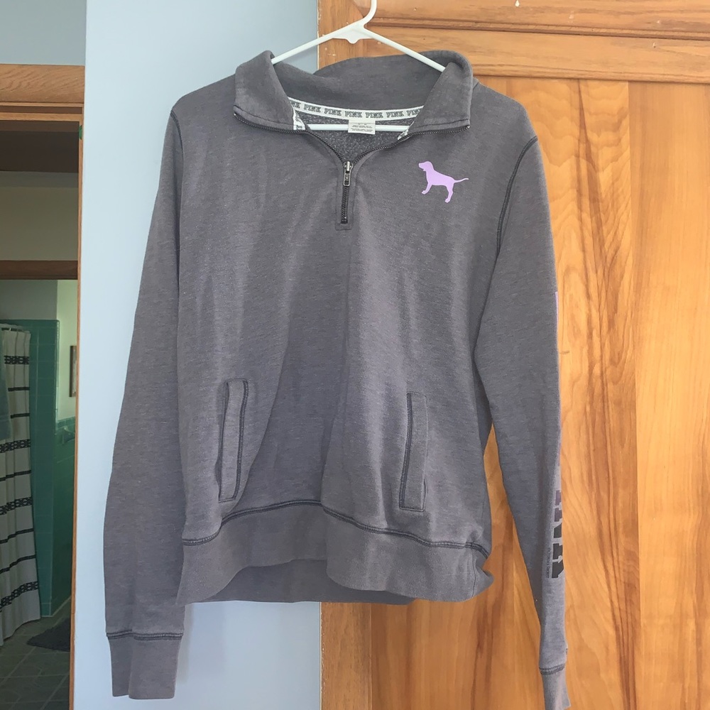 PINK quarter zip